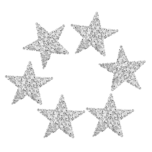 GARIOUANS 4Stücke Teiliges Selbstklebendes Sternen Patch Strass Applikationen für DIY Kunstprojekte Einfach Aufzubringen Langlebig und Tragbar für Kleidung Taschen GARIOUANS 4Stücke Teiliges Selbstklebendes Sternen Patch Strass Applikationen für DIY Kunstprojekte Einfach Aufzubringen Langlebig und Tragbar für Kleidung Taschen von GARIOUANS
