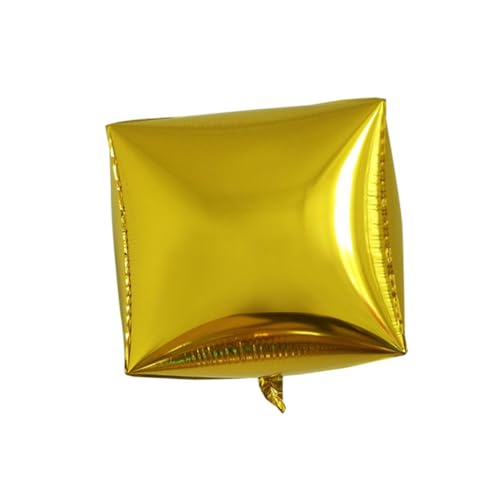 GARIOUANS 5 Stück Aluminium Folienballons Roségold Einzigartige Quadratische Form für Geburtstagsfeiern Hochzeiten und Festivals von GARIOUANS