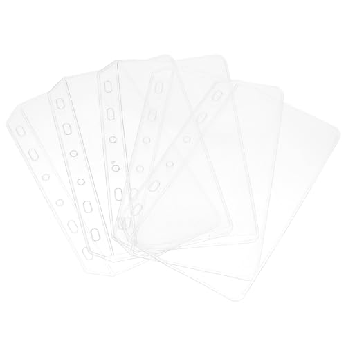 GARIOUANS 5 Stück Binder Taschen Organizer Pouch mit Reißverschluss für Bürobedarf Schreibwaren Transparent Leicht Praktisch zur Aufbewahrung Kleiner Dokumente und Zubehör GARIOUANS 5 Stück Binder Taschen Organizer Pouch mit Reißverschluss für Bürobedarf Schreibwaren Transparent Leicht Praktisch zur Aufbewahrung Kleiner Dokumente und Zubehör von GARIOUANS