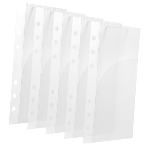 GARIOUANS 5 Stück Budget Binder Einlagen Transparent Beschichtet PP Taschen für Ringbuch Praktische Einstecktaschen für Budgetplaner Dokumente Geldorganisation Vielseitig für Zuhause und GARIOUANS 5 Stück Budget Binder Einlagen Transparent Beschichtet PP Taschen für Ringbuch Praktische Einstecktaschen für Budgetplaner Dokumente Geldorganisation Vielseitig für Zuhause und von GARIOUANS