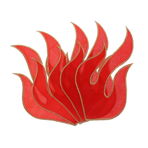 GARIOUANS 5 Stück Feuer Flamme Bügelflicken Gestickte Aufnäher zum Aufbügeln für Jeans Jacken Kleidung Reparatur und Dekoration Hitzebeständig Farbintensiv DIY Zubehör GARIOUANS 5 Stück Feuer Flamme Bügelflicken Gestickte Aufnäher zum Aufbügeln für Jeans Jacken Kleidung Reparatur und Dekoration Hitzebeständig Farbintensiv DIY Zubehör von GARIOUANS