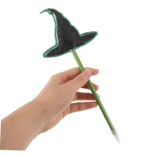 GARIOUANS 5 Stück Halloween Kugelschreiber mit Hexenhut Robuste Gel-tinte Glattes Schreiben Niedliche Schulstifte für Partygeschenke und Belohnungen für Schule und Kreativspaß GARIOUANS 5 Stück Halloween Kugelschreiber mit Hexenhut Robuste Gel-tinte Glattes Schreiben Niedliche Schulstifte für Partygeschenke und Belohnungen für Schule und Kreativspaß von GARIOUANS