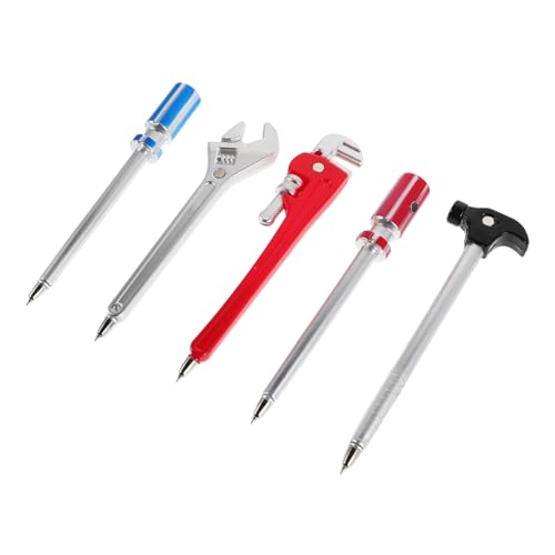 GARIOUANS 5 Stück Kreativer Hardware Werkzeugstift Jugend Kugelschreiber Alberne Kugelschreiber Belohnungsstift Skurrile Kugelschreiber Werkzeugförmige Stifte Unterhaltsame Kugelschreiber GARIOUANS 5 Stück Kreativer Hardware Werkzeugstift Jugend Kugelschreiber Alberne Kugelschreiber Belohnungsstift Skurrile Kugelschreiber Werkzeugförmige Stifte Unterhaltsame Kugelschreiber von GARIOUANS