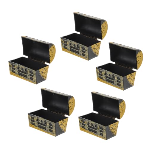 GARIOUANS 5 Stück Miniaturmodellschmuck Spielzeugaufbewahrung Klein Für Mädchen Dekorationen Puppenhäuser Schatz Miniaturen Mini-möbelmodell Miniaturpuppenhausdekor Golden Abs GARIOUANS 5 Stück Miniaturmodellschmuck Spielzeugaufbewahrung Klein Für Mädchen Dekorationen Puppenhäuser Schatz Miniaturen Mini-möbelmodell Miniaturpuppenhausdekor Golden Abs von GARIOUANS