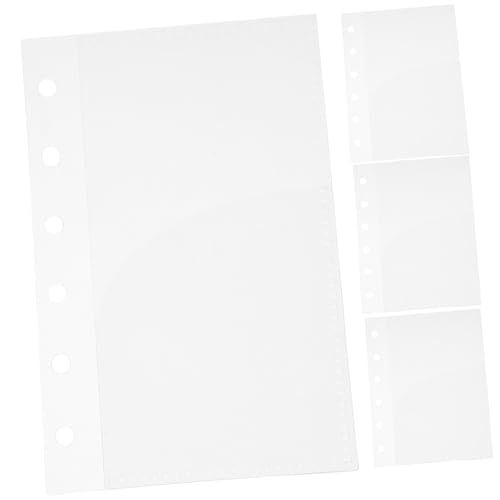 GARIOUANS 5 Stück Teiliges Budget Insert aus Robustem PP Austauschbare Binder Taschen für Ordner Transparente Doppellagige Dokumentenhüllen für Finanzplanung und Geldverwaltung Vielseitig von GARIOUANS