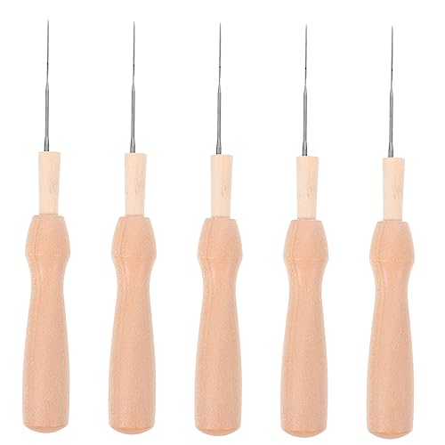 GARIOUANS 5 Stück Teiliges Filznadeln mit Holzgriff DIY Wolle Filzen Werkzeuge für Anfänger und Fortgeschrittene Geeignet für Verschiedene Materialien und Kreative Projekte GARIOUANS 5 Stück Teiliges Filznadeln mit Holzgriff DIY Wolle Filzen Werkzeuge für Anfänger und Fortgeschrittene Geeignet für Verschiedene Materialien und Kreative Projekte von GARIOUANS