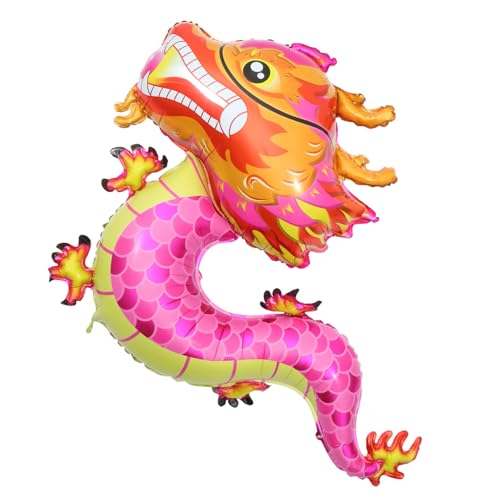 GARIOUANS 5 Stück Teiliges Folienballon Chinesischer Drachen Große Dekorative Luftballons für Neujahr Vielseitige Partydekoration Wiederverwendbar Geeignet für Innen und Außenbereich GARIOUANS 5 Stück Teiliges Folienballon Chinesischer Drachen Große Dekorative Luftballons für Neujahr Vielseitige Partydekoration Wiederverwendbar Geeignet für Innen und Außenbereich von GARIOUANS