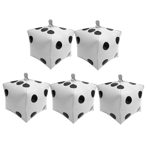GARIOUANS 5 Stück Teiliges Folienballons Weiß Aluminiumfolie Partydeko Themen Geburtstag Spiel Dekoration für Indoor Outdoor Feier GARIOUANS 5 Stück Teiliges Folienballons Weiß Aluminiumfolie Partydeko Themen Geburtstag Spiel Dekoration für Indoor Outdoor Feier von GARIOUANS