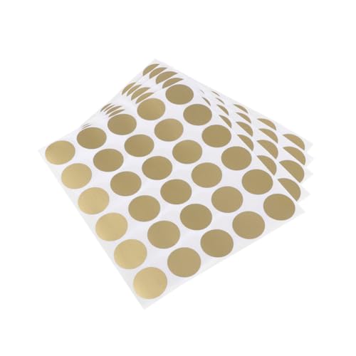 GARIOUANS 5 Stück Teiliges Goldene Scratch Off Sticker Selbstklebende DIY Papieretiketten zum Beschriften Runde Aufkleber für Nachrichten Überraschungen Babyshowers Hochzeiten Fundraising GARIOUANS 5 Stück Teiliges Goldene Scratch Off Sticker Selbstklebende DIY Papieretiketten zum Beschriften Runde Aufkleber für Nachrichten Überraschungen Babyshowers Hochzeiten Fundraising von GARIOUANS