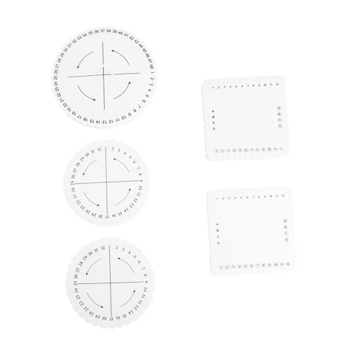 GARIOUANS 5 Stück Teiliges Knüpfwerkzeug für DIY Armbänder Runde und Quadratische Flechtscheibe für Handarbeitsliebhaber Vielseitig Einsetzbar für Armbänder und Accessoires GARIOUANS 5 Stück Teiliges Knüpfwerkzeug für DIY Armbänder Runde und Quadratische Flechtscheibe für Handarbeitsliebhaber Vielseitig Einsetzbar für Armbänder und Accessoires von GARIOUANS
