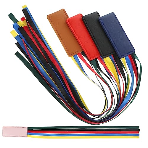 GARIOUANS 5 Stück Teiliges Lesezeichen aus Stabilem Lederband Wiederverwendbare Seitenmarker für Bücher und Bibeln Farbige Trennzeichen Schwarz Rot Blau und Braun für Schüler und Leser GARIOUANS 5 Stück Teiliges Lesezeichen aus Stabilem Lederband Wiederverwendbare Seitenmarker für Bücher und Bibeln Farbige Trennzeichen Schwarz Rot Blau und Braun für Schüler und Leser von GARIOUANS