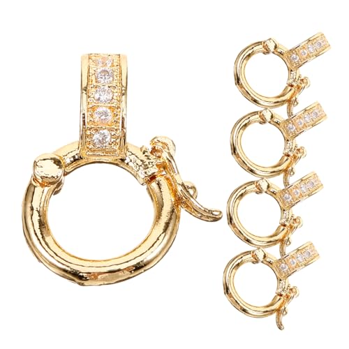 GARIOUANS 5 Stück Teiliges Metallverschluss für DIY Schmuck Schmuckverbinder für Armbänder und Einfach zu Verwenden und Elegant im Design für Anfänger und Profis von GARIOUANS