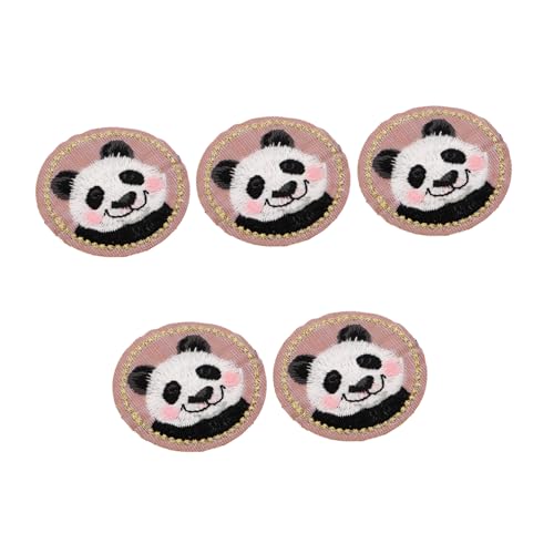 GARIOUANS 5 Stück Teiliges Niedliche Panda stickflecken zum Aufbügeln und Aufnähen Dekorative Kleidungspatches für DIY Reparatur und Verschönerung von Jeans Rucksäcken Shirts und Röcken GARIOUANS 5 Stück Teiliges Niedliche Panda stickflecken zum Aufbügeln und Aufnähen Dekorative Kleidungspatches für DIY Reparatur und Verschönerung von Jeans Rucksäcken Shirts und Röcken von GARIOUANS