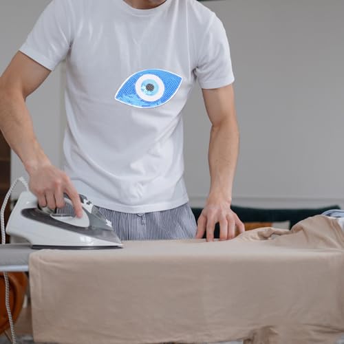 GARIOUANS 5 Stück Teiliges Pailletten Aufnäher Augen zum Aufnähen DIY Kleidung Applikationen Leichte Niedliche Stickerei Dekoration für Textilien zum Reparieren und Verzieren von Pullovern von GARIOUANS
