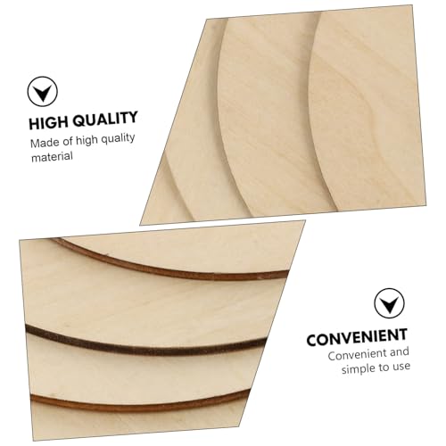 GARIOUANS 5 Stück Teiliges Runde Holzscheiben Unbehandelte Holzbretter aus Natürlichem Holz Blanke DIY Holzkreise zum Basteln Dekorieren und Bemalen Nachhaltiges Bastelmaterial GARIOUANS 5 Stück Teiliges Runde Holzscheiben Unbehandelte Holzbretter aus Natürlichem Holz Blanke DIY Holzkreise zum Basteln Dekorieren und Bemalen Nachhaltiges Bastelmaterial von GARIOUANS