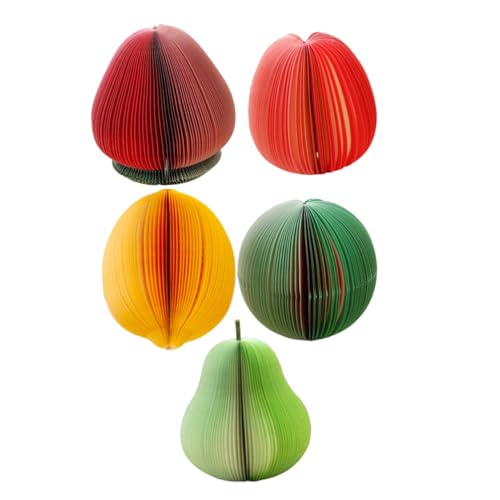 GARIOUANS 5 Stück Teiliges Selbstklebender Obst Memo Pads Tragbare Notizzettel mit Starkem Haftkleber Dekorative Obstformen für Büro Schule Zuhause und Shop Praktische Haftnotizen GARIOUANS 5 Stück Teiliges Selbstklebender Obst Memo Pads Tragbare Notizzettel mit Starkem Haftkleber Dekorative Obstformen für Büro Schule Zuhause und Shop Praktische Haftnotizen von GARIOUANS