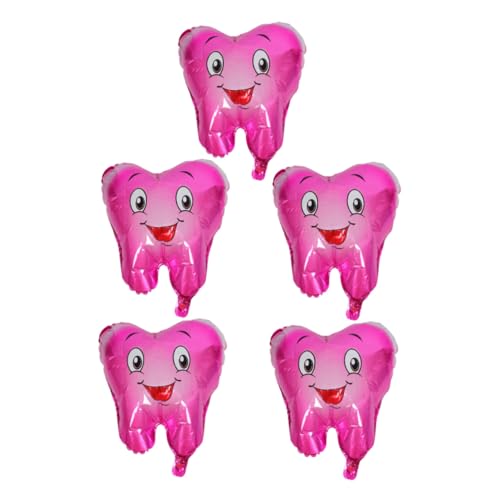 GARIOUANS 5 Stück Teiliges Zahnballon Shower Ballons Cartoon Dekoration Party Deko Kindergeburtstag Luftballons für Babyparty Feier GARIOUANS 5 Stück Teiliges Zahnballon Shower Ballons Cartoon Dekoration Party Deko Kindergeburtstag Luftballons für Babyparty Feier von GARIOUANS