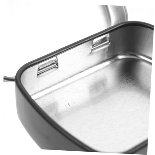 GARIOUANS 5 Stück Tragbare Metallboxen mit Scharnierdeckel Kleine Rechteckige Organizer dosen Sichere Aufbewahrung für Schmuck Bastelmaterialien und Süßigkeiten von GARIOUANS