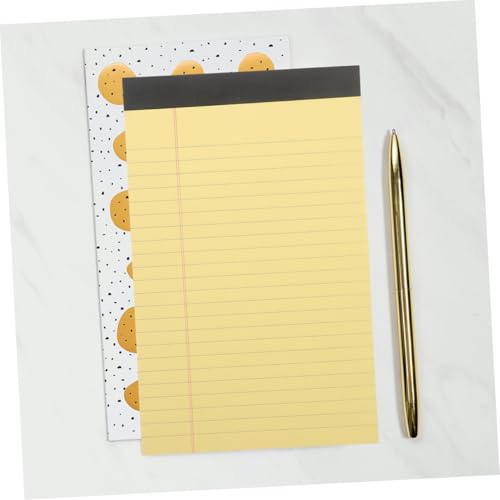 GARIOUANS 50 Blatt Legal Pads Gelb College Ruled Notizblöcke mit Doppelseitig Linierte Perforierte Schreibblöcke Dickes Papier Abreißbare für Studenten und Bürobedarf GARIOUANS 50 Blatt Legal Pads Gelb College Ruled Notizblöcke mit Doppelseitig Linierte Perforierte Schreibblöcke Dickes Papier Abreißbare für Studenten und Bürobedarf von GARIOUANS