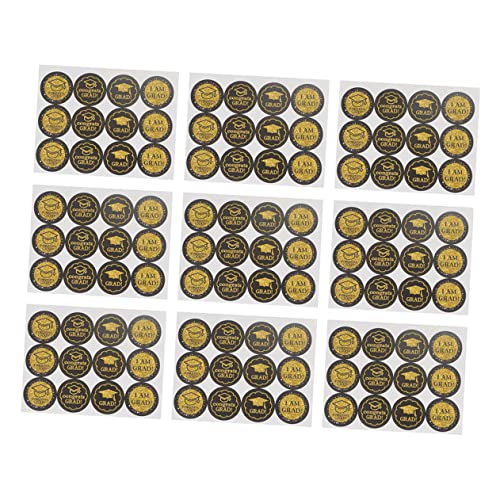 GARIOUANS 50 Blatt Selbstklebende Abschlussaufkleber mit Thema Graduation für Umschläge Praktische Deko für Feiern Einfache Handhabung für und Dekoration Aufkleber pro Blatt GARIOUANS 50 Blatt Selbstklebende Abschlussaufkleber mit Thema Graduation für Umschläge Praktische Deko für Feiern Einfache Handhabung für und Dekoration Aufkleber pro Blatt von GARIOUANS