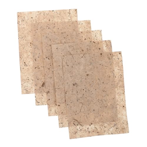 GARIOUANS 50 Blatt Vintage Calligraphy Papier Handgemachtes DIY Zeichenpapier aus Hochwertigem Reißfest für Kalligrafie Aquarell Basteln und Malen Cremefarben Perforierbar GARIOUANS 50 Blatt Vintage Calligraphy Papier Handgemachtes DIY Zeichenpapier aus Hochwertigem Reißfest für Kalligrafie Aquarell Basteln und Malen Cremefarben Perforierbar von GARIOUANS