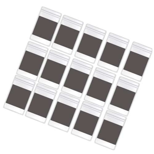 GARIOUANS 50 Sätze PVC Schmuckbeutel mit Zipper Verschluss Oxidationsschutz Pads Schmuck Aufbewahrungstaschen für Ringe Armbänder Ohrringe und Anlaufschutz Langlebig von GARIOUANS