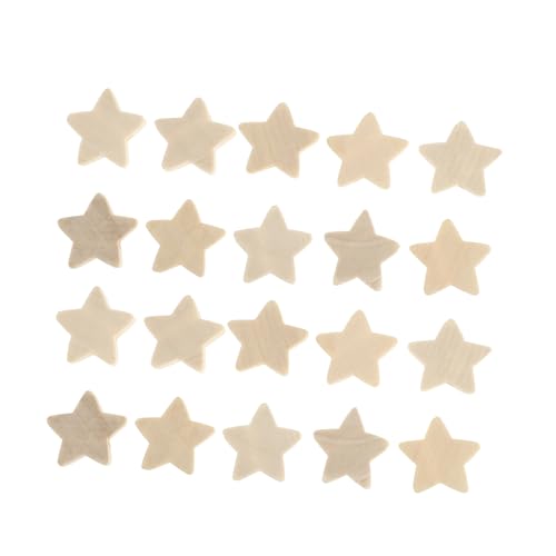 GARIOUANS 50 Stück Fünf Punkte Stern Holzperlen für Schmuckherstellung DIY Bastelperlen Armband Zubehör Natürliche Holzperlen zum Auffädeln und Dekorieren GARIOUANS 50 Stück Fünf Punkte Stern Holzperlen für Schmuckherstellung DIY Bastelperlen Armband Zubehör Natürliche Holzperlen zum Auffädeln und Dekorieren von GARIOUANS