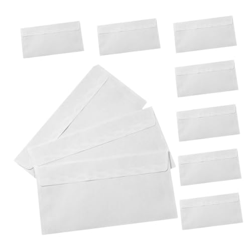 GARIOUANS 50 Stück Geschäftsumschlag Umschläge Mit Sicherheitsmuster Umschläge Mit Selbstklebendem Fenster Selbstklebende Geschäftsumschläge Fensterlose Geschäftsumschläge Weißes Papier GARIOUANS 50 Stück Geschäftsumschlag Umschläge Mit Sicherheitsmuster Umschläge Mit Selbstklebendem Fenster Selbstklebende Geschäftsumschläge Fensterlose Geschäftsumschläge Weißes Papier von GARIOUANS