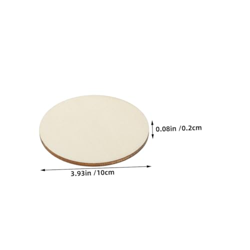 GARIOUANS 50 Stück Holzscheiben Rund Naturbelassene Holzkreise zum Basteln Glatte Oberfläche für DIY Bemalen Gravieren Weihnachten Dekoration Handwerk GARIOUANS 50 Stück Holzscheiben Rund Naturbelassene Holzkreise zum Basteln Glatte Oberfläche für DIY Bemalen Gravieren Weihnachten Dekoration Handwerk von GARIOUANS