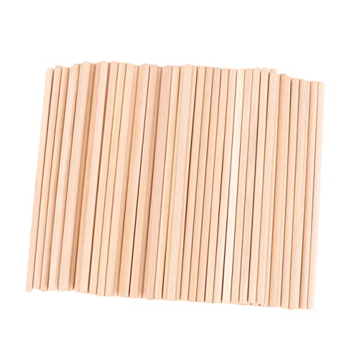 GARIOUANS 50 Stück Holzstäbe Naturbelassene Holzdübel Stäbe für DIY Bastelprojekte Holzspielzeug Modellbau und Kreative Handarbeit GARIOUANS 50 Stück Holzstäbe Naturbelassene Holzdübel Stäbe für DIY Bastelprojekte Holzspielzeug Modellbau und Kreative Handarbeit von GARIOUANS
