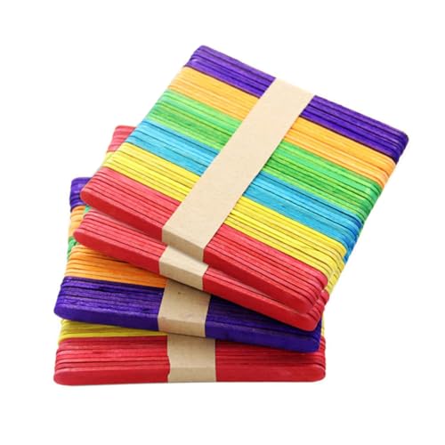 GARIOUANS 50 Stück Kindergarten DIY Holz Bastelstäbchen Bunte Eisstiele Umweltfreundlich Glatt Kinderfreundlich für Gruppenaktivitäten Bastelprojekte Schule und Party GARIOUANS 50 Stück Kindergarten DIY Holz Bastelstäbchen Bunte Eisstiele Umweltfreundlich Glatt Kinderfreundlich für Gruppenaktivitäten Bastelprojekte Schule und Party von GARIOUANS