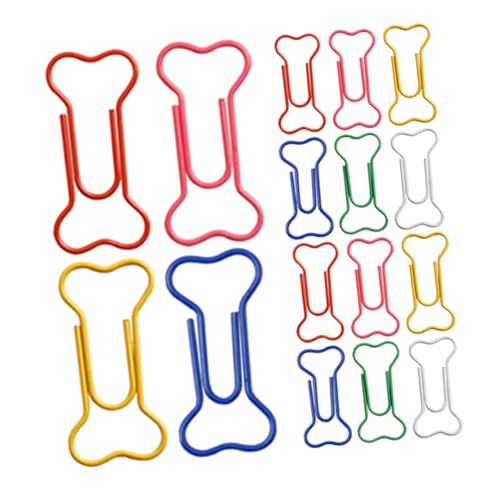 GARIOUANS 50 Stück Knochenförmige Büroklammern Kreative Bürobedarf für Schule Büro und Notizbuch Praktische und Dekorative Clips zur Dokumentenorganisation GARIOUANS 50 Stück Knochenförmige Büroklammern Kreative Bürobedarf für Schule Büro und Notizbuch Praktische und Dekorative Clips zur Dokumentenorganisation von GARIOUANS
