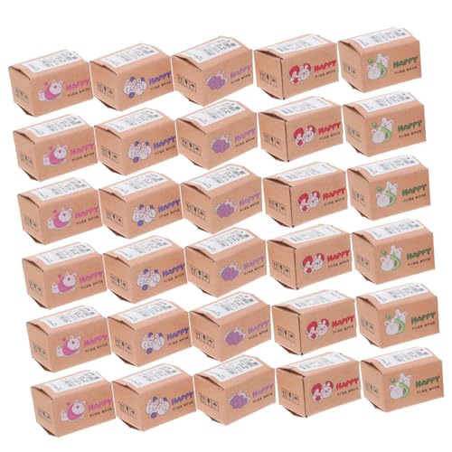 GARIOUANS 50 Stück Maßstab Realistische Kleine Geschenkverpackungen Vielseitige Miniatur Pappboxen für Puppenhaus Dekoration und Kleinunternehmensversand GARIOUANS 50 Stück Maßstab Realistische Kleine Geschenkverpackungen Vielseitige Miniatur Pappboxen für Puppenhaus Dekoration und Kleinunternehmensversand von GARIOUANS