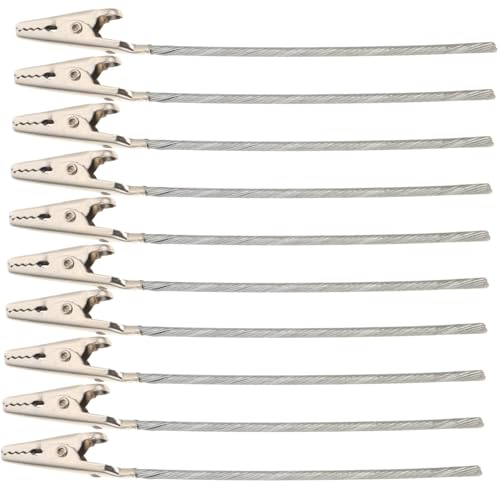 GARIOUANS 50 Stück Metall Alligator Klemmen DIY Fotoclip Halter für Karten Memo Notizen Fotowand Dekoration Party Hochzeit Shower Zubehör GARIOUANS 50 Stück Metall Alligator Klemmen DIY Fotoclip Halter für Karten Memo Notizen Fotowand Dekoration Party Hochzeit Shower Zubehör von GARIOUANS