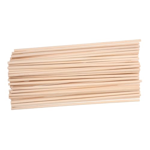 GARIOUANS 50 Stück Natürliche Holzstäbchen zum Basteln Lange Zylindrische Holzleisten Glatte Unbehandelte DIY Holzdübel für Handwerk Malprojekte und Dekorationen GARIOUANS 50 Stück Natürliche Holzstäbchen zum Basteln Lange Zylindrische Holzleisten Glatte Unbehandelte DIY Holzdübel für Handwerk Malprojekte und Dekorationen von GARIOUANS