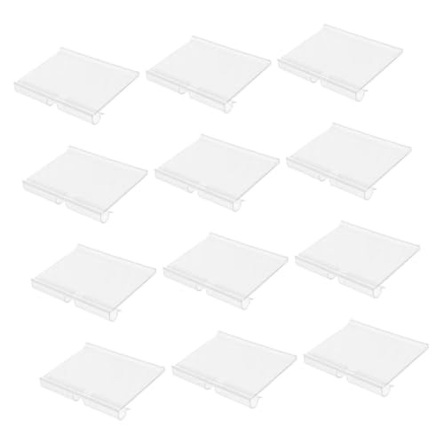 GARIOUANS 50 Stück PVC Preisschildhalter Transparent mit Doppeldraht Haken Robuste Etikettenclips für Supermarkt Regale Praktische Warenbeschilderung für Einzelhandel und Lager GARIOUANS 50 Stück PVC Preisschildhalter Transparent mit Doppeldraht Haken Robuste Etikettenclips für Supermarkt Regale Praktische Warenbeschilderung für Einzelhandel und Lager von GARIOUANS
