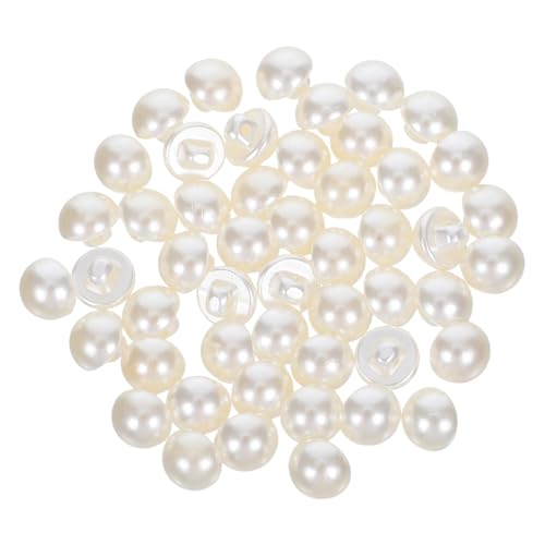 GARIOUANS 50 Stück Perlmuttknöpfe Rund mit Halbrundem Kopf Schöne Knöpfe für Strickjacken Chiffonblusen Hemden Strapazierfähige Hautfreundliche Knopf Ersatzteile für DIY Nähprojekte GARIOUANS 50 Stück Perlmuttknöpfe Rund mit Halbrundem Kopf Schöne Knöpfe für Strickjacken Chiffonblusen Hemden Strapazierfähige Hautfreundliche Knopf Ersatzteile für DIY Nähprojekte von GARIOUANS