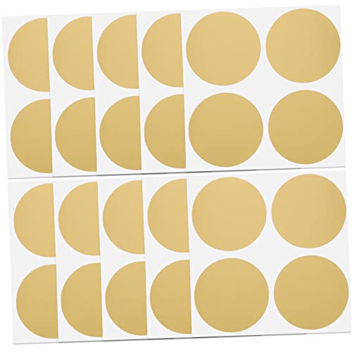GARIOUANS 50 Stück Runde Scratch Off Aufkleber Goldfarbene Rubbelsticker DIY Basteln für Geburtstags und Hochzeitsfeiern Party Spiel Requisiten Belohnungsprogramme GARIOUANS 50 Stück Runde Scratch Off Aufkleber Goldfarbene Rubbelsticker DIY Basteln für Geburtstags und Hochzeitsfeiern Party Spiel Requisiten Belohnungsprogramme von GARIOUANS
