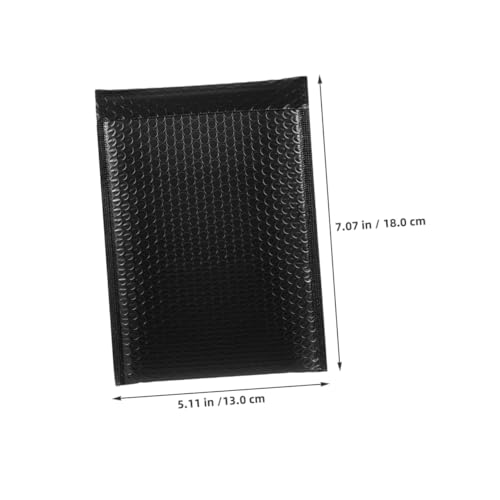GARIOUANS 50 Stück Schwarze Bubble -umschlagstasche Schmuckversandumschläge Versandtaschen Mit Luftpolsterfolie Versandtaschen Für Den Postversand Für Bekleidung Sport von GARIOUANS