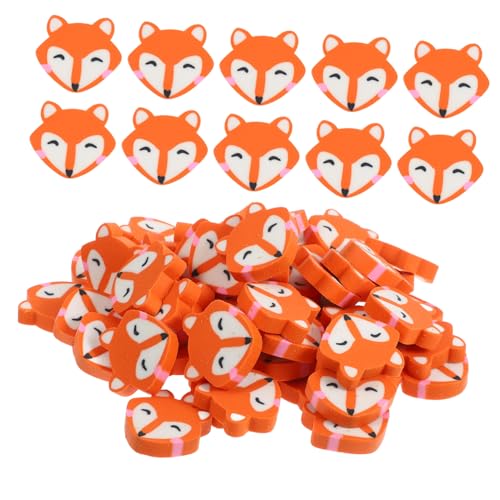 GARIOUANS 50 Stück Studenten Radiergummis Fuchs Design Weich Tpr Material Multifunktionale Schreib und Maleradierer Buntstifte Zubehör für Schule und Kreatives GARIOUANS 50 Stück Studenten Radiergummis Fuchs Design Weich Tpr Material Multifunktionale Schreib und Maleradierer Buntstifte Zubehör für Schule und Kreatives von GARIOUANS