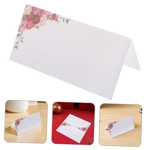 GARIOUANS 50 Stück Teiliges Leere Hochzeitseinladungskarten aus Robustem Papier DIY Handgeschriebener Stil Einladungskarten und Tischplatzkarten für Hochzeiten Partys und Geburtstage GARIOUANS 50 Stück Teiliges Leere Hochzeitseinladungskarten aus Robustem Papier DIY Handgeschriebener Stil Einladungskarten und Tischplatzkarten für Hochzeiten Partys und Geburtstage von GARIOUANS