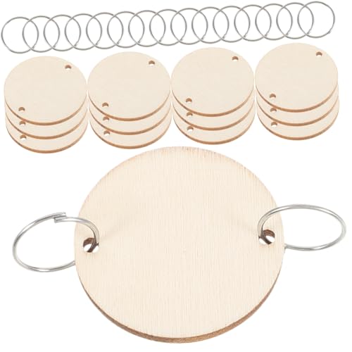 GARIOUANS 50 Stück Teiliges Set Runde Holzscheiben mit Metallösen Natürliche Holzplättchen für Geburtstagskalender DIY Holzbrettchen Basteln Kreative Hängende Kalenderdekoration Praktische GARIOUANS 50 Stück Teiliges Set Runde Holzscheiben mit Metallösen Natürliche Holzplättchen für Geburtstagskalender DIY Holzbrettchen Basteln Kreative Hängende Kalenderdekoration Praktische von GARIOUANS