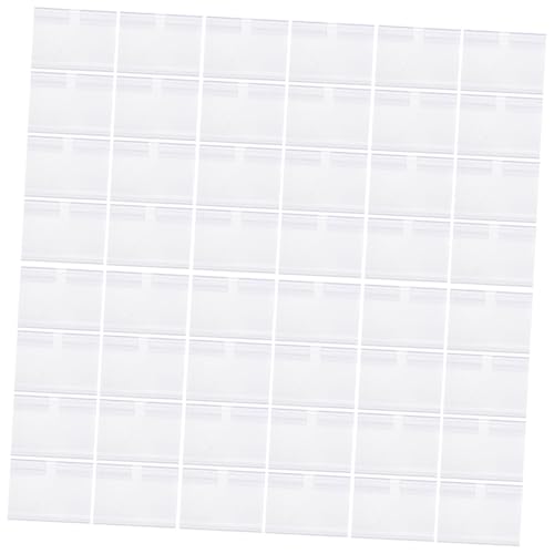 GARIOUANS 50 Stück Teiliges Transparentes Preisschild halter Klarer Regal etikettenhalter für Supermarkt und Laden Einfache Befestigung Vielseitig für Waren Preisanzeigen Geeignet GARIOUANS 50 Stück Teiliges Transparentes Preisschild halter Klarer Regal etikettenhalter für Supermarkt und Laden Einfache Befestigung Vielseitig für Waren Preisanzeigen Geeignet von GARIOUANS