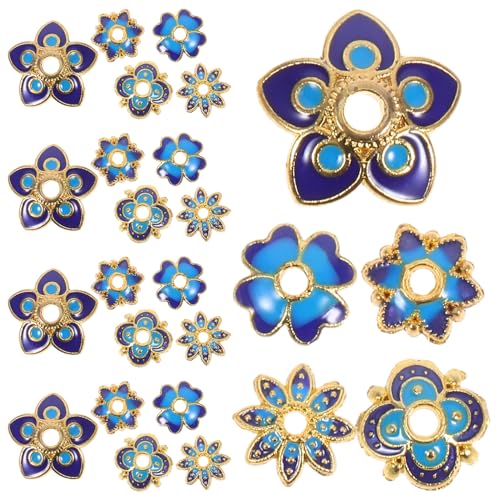 GARIOUANS 50 Stück Vergoldete Blumenperlenhalter Perlen Blumenperlen Endkappen Blumenperlen Charm Perlen Ornamentkappen Blumenanhänger Für Die Schmuckherstellung GARIOUANS 50 Stück Vergoldete Blumenperlenhalter Perlen Blumenperlen Endkappen Blumenperlen Charm Perlen Ornamentkappen Blumenanhänger Für Die Schmuckherstellung von GARIOUANS