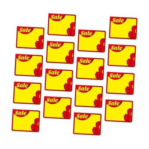 GARIOUANS 50 Stück Werbeaufkleber Preisetiketten aus Robustem Papier Wiederverwendbare Verkaufsförderungsschilder für Einzelhandel Supermarkt und Garage Praktische Preisschilder für GARIOUANS 50 Stück Werbeaufkleber Preisetiketten aus Robustem Papier Wiederverwendbare Verkaufsförderungsschilder für Einzelhandel Supermarkt und Garage Praktische Preisschilder für von GARIOUANS