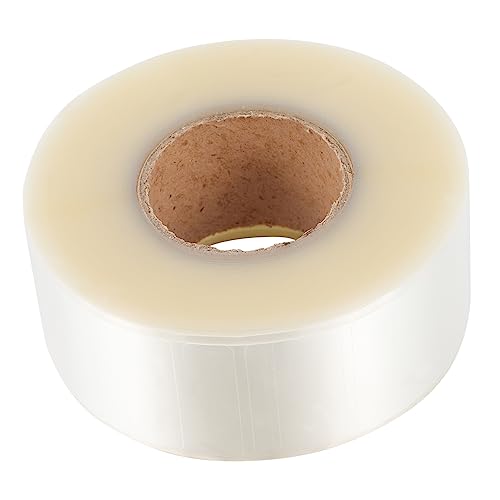 GARIOUANS 500 Stück Klare PVC Etikettenschutzfolien für Barcode Labels für Bibliotheken und DIY Projekte Kratzfest und Transparent Schützt vor Beschädigungen und Verschmutzungen von GARIOUANS