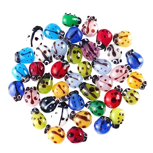 GARIOUANS 50Stücke DIY Schmuckperlen Perlen für Armbänder und Anhänger Bastelperlen für Festivalgeschenke von GARIOUANS