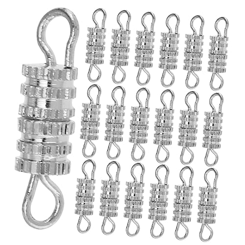 GARIOUANS 50Stücke Kupferschrauben Halskette Verschlüsse für DIY Schmuck Hochwertige Verbindungselemente für Armbänder für Schmuckbastelsets GARIOUANS 50Stücke Kupferschrauben Halskette Verschlüsse für DIY Schmuck Hochwertige Verbindungselemente für Armbänder für Schmuckbastelsets von GARIOUANS