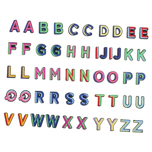 GARIOUANS 52 Stück Teiliges Bunte Alphabet Stoffaufnäher zum Aufnähen Dekorative Buchstaben Patches für Kleidung Taschen Langlebige Reparatur und Dekorationsapplikationen GARIOUANS 52 Stück Teiliges Bunte Alphabet Stoffaufnäher zum Aufnähen Dekorative Buchstaben Patches für Kleidung Taschen Langlebige Reparatur und Dekorationsapplikationen von GARIOUANS