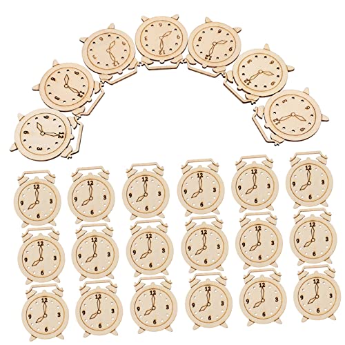 GARIOUANS 5Packungen Holzscheiben für DIY Uhr Unbemalt Kreative Bastelmaterialien für Bemalen und Dekorieren Langlebig und Vielseitig für Verschiedene Anlässe GARIOUANS 5Packungen Holzscheiben für DIY Uhr Unbemalt Kreative Bastelmaterialien für Bemalen und Dekorieren Langlebig und Vielseitig für Verschiedene Anlässe von GARIOUANS